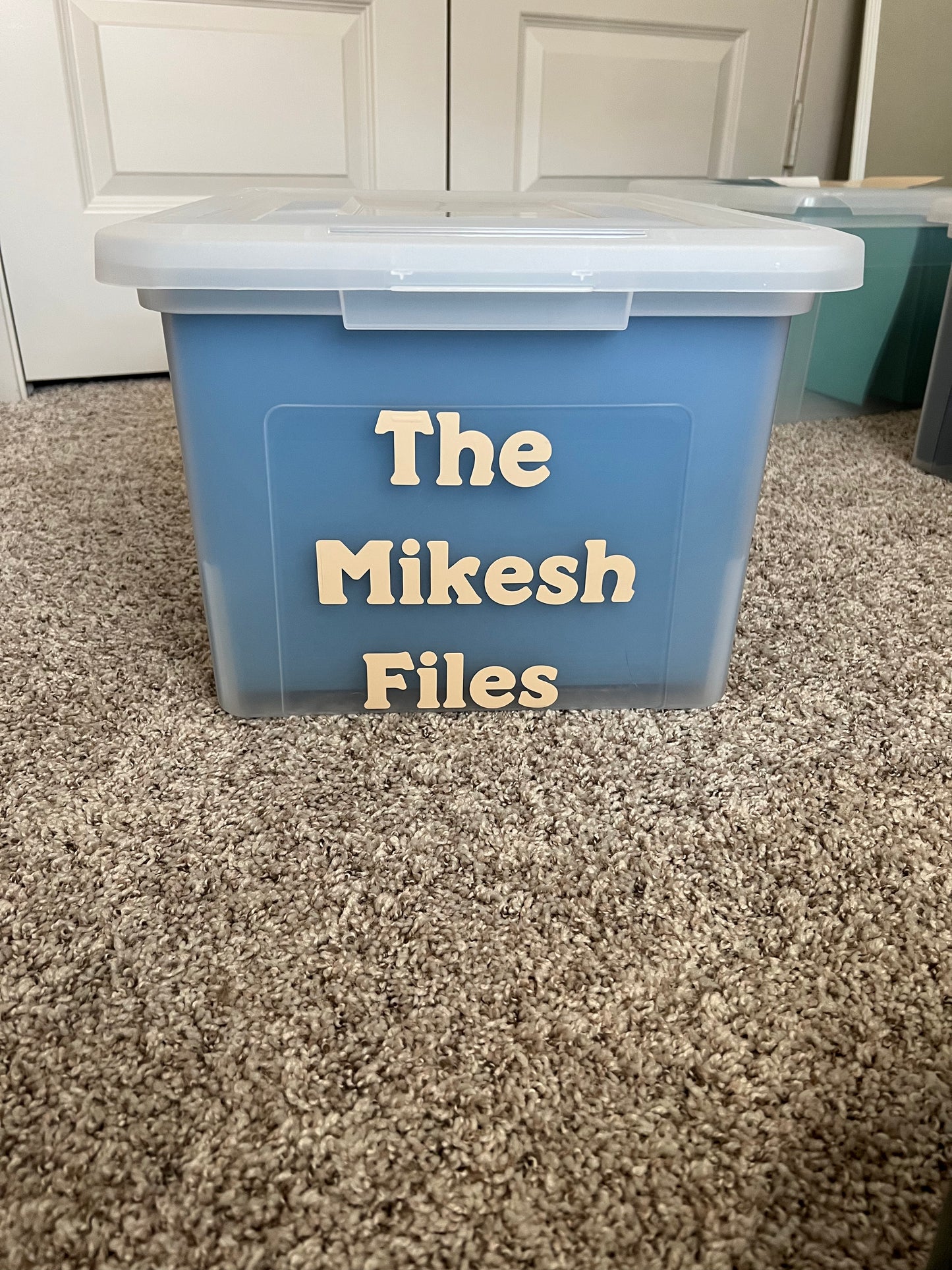 Custom Keepsake Crate