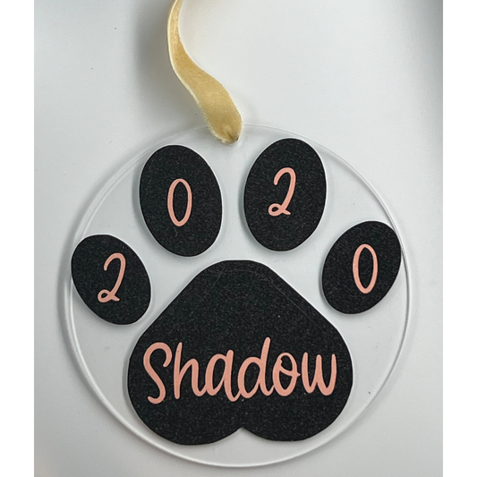Pawprints In Time Keepsake