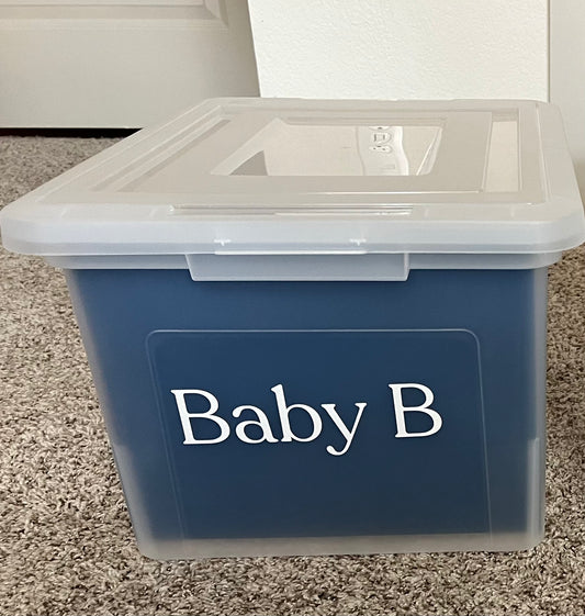 Custom Keepsake Crate